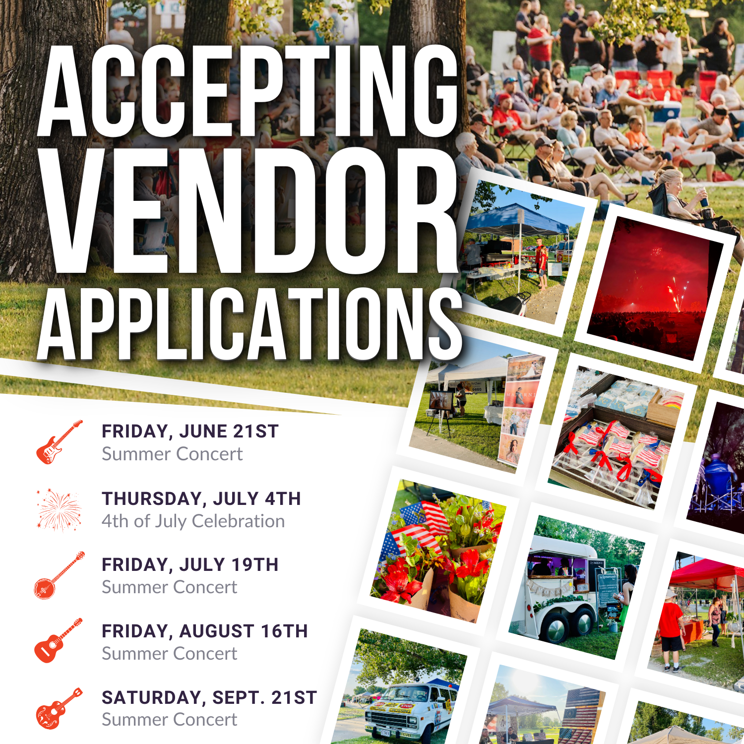 Accepting Vendor Applications 2024