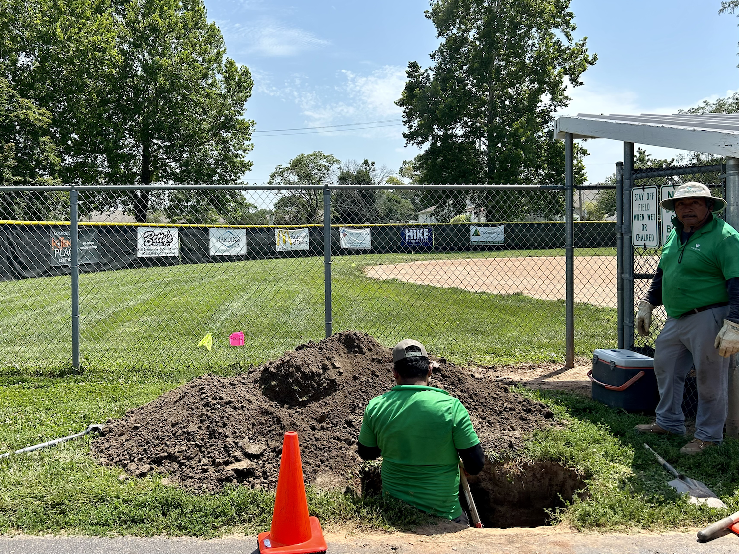 Miller Park Ball Field Irrigation Project