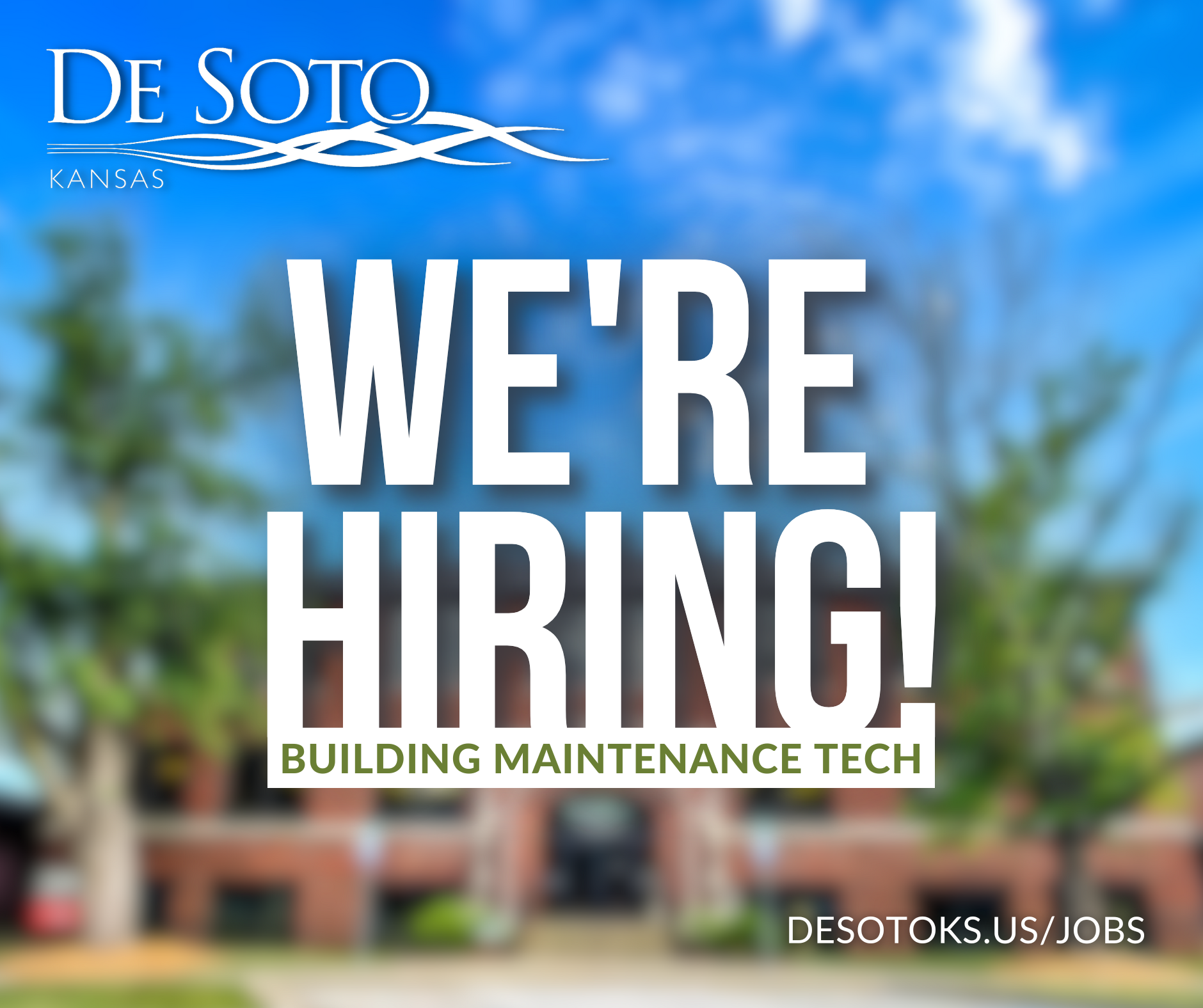 Were Hiring Building Maintenance Tech