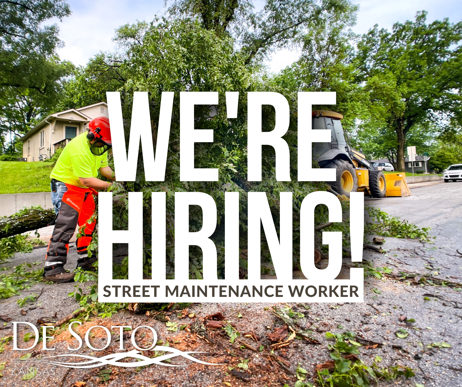 Were Hiring Street Maintenance Worker